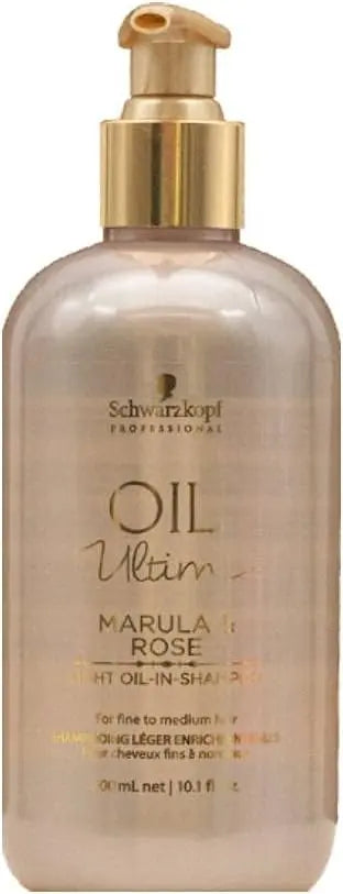 Schwarzkopf Oil Ultime Masula & Rose Light Oil-in Shampoo for Fine/Medium Hair - 300ml - The Beauty Store