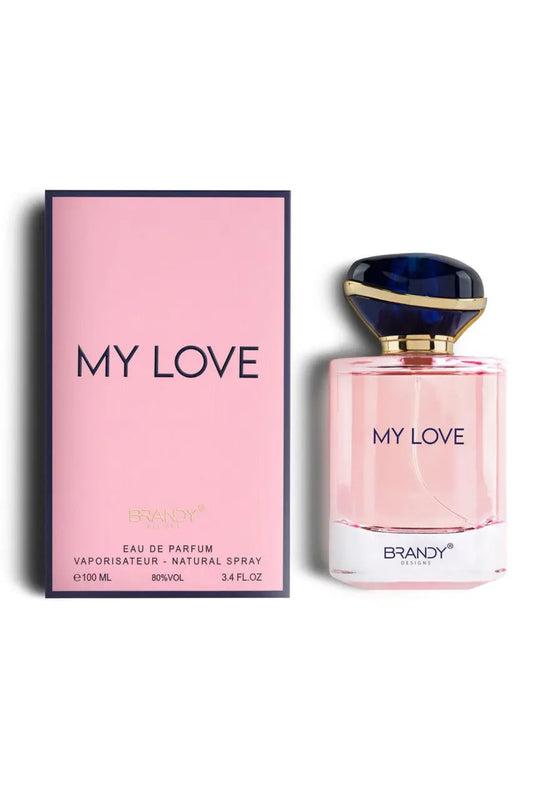 Brandy Designs My Love 3.4 Eau De Parfum Spray For Women Brandy Designs