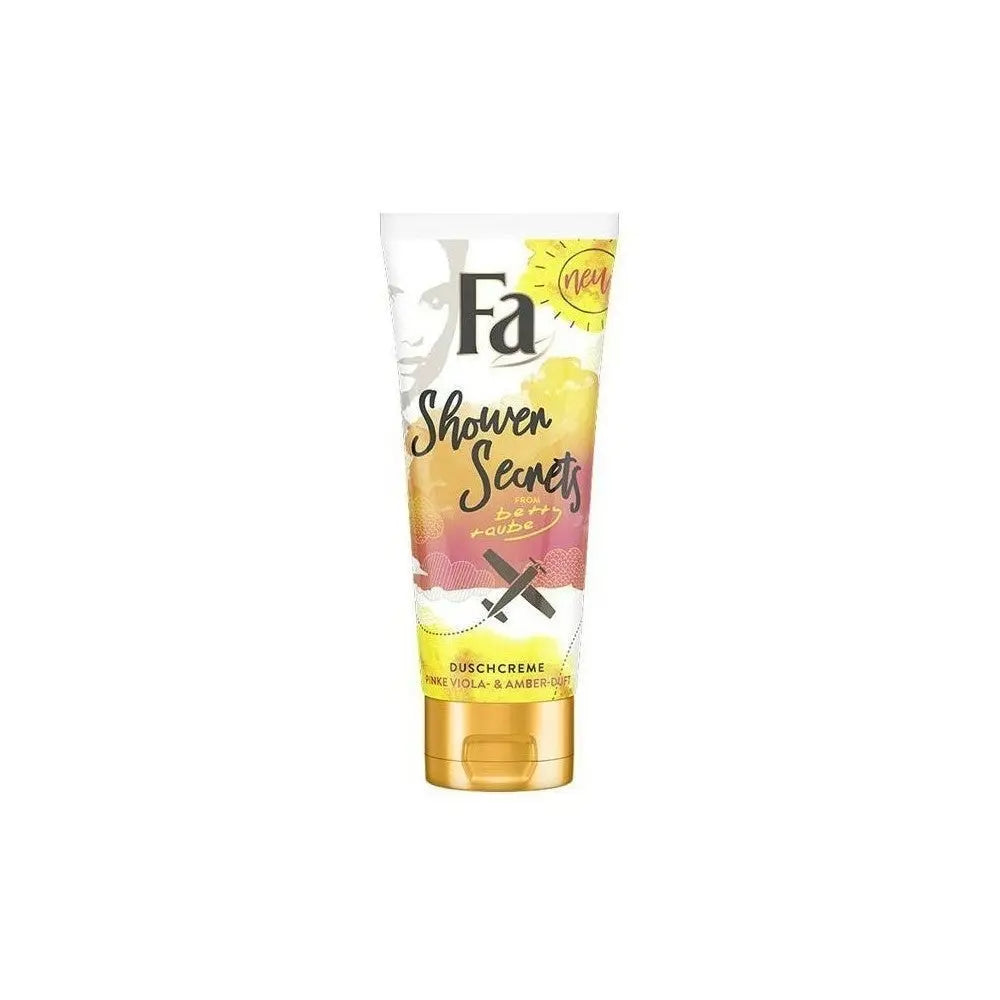 Fa Shower Secrets Pink Violet & Amber Shower Gel 200ml - The Beauty Store