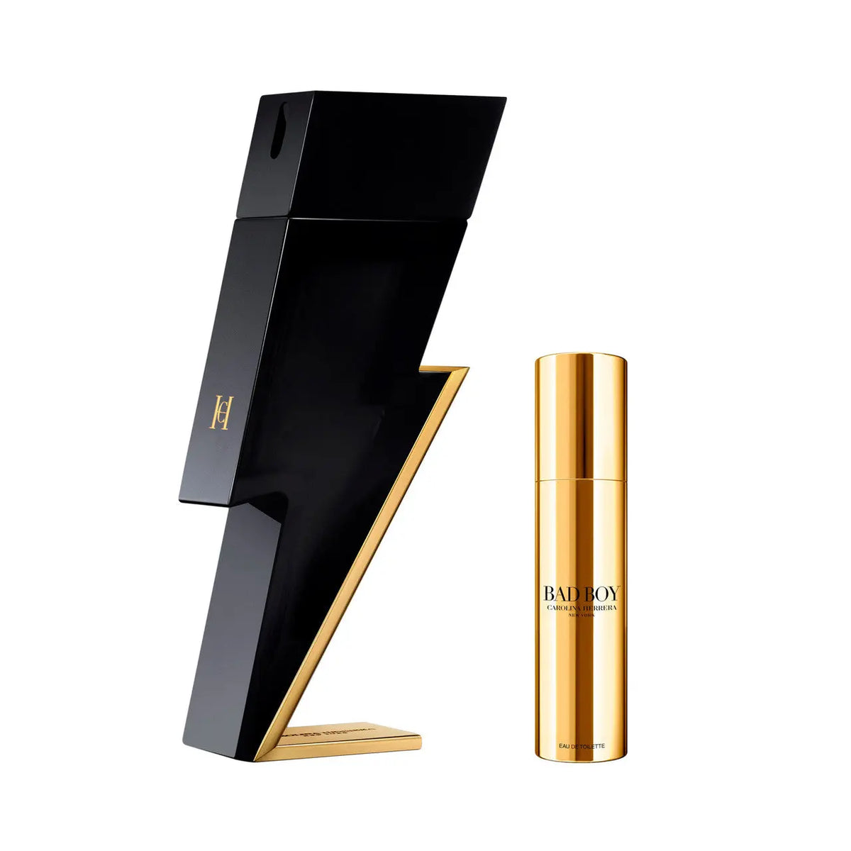 Carolina Herrera Bad Boy 2 Pcs Set: 3.4 Eau De Toilette Spray + 0.34 Eau De Toilette Spray Carolina Herrera