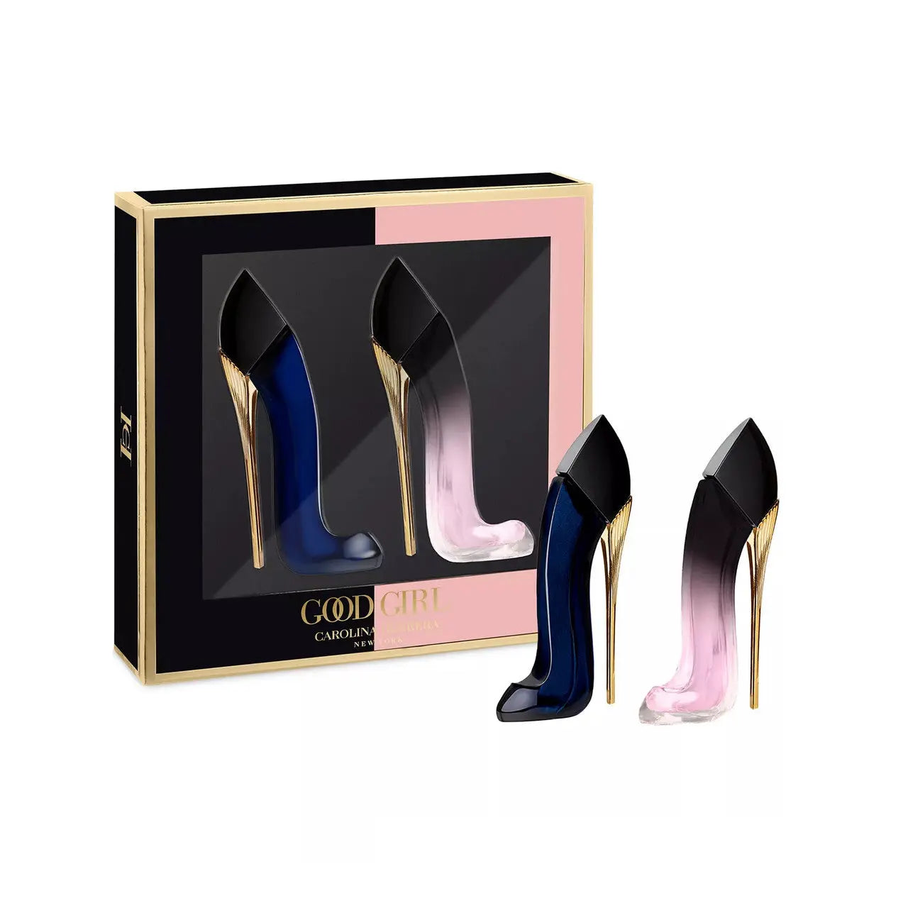 Carolina Herrera 2 * 7 Ml Eau De Parfum Mini Set: Good Girl + Good Girl Blush Elixir Carolina Herrera