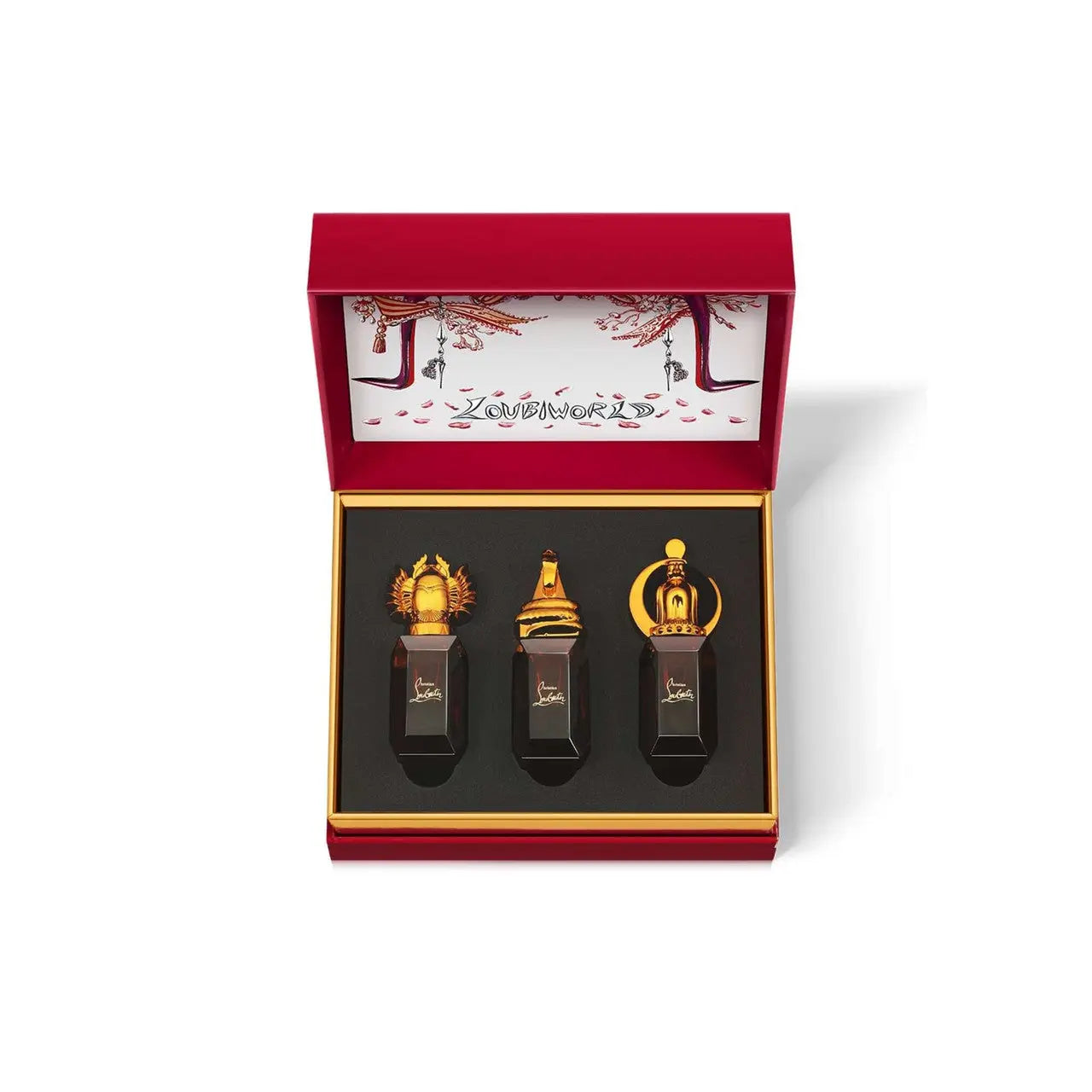 Christian Louboutin 3 * 9 Ml Eau De Parfum Intense Mini Set: Loubcharme + Loubiprince + Loubiluna Louboutin