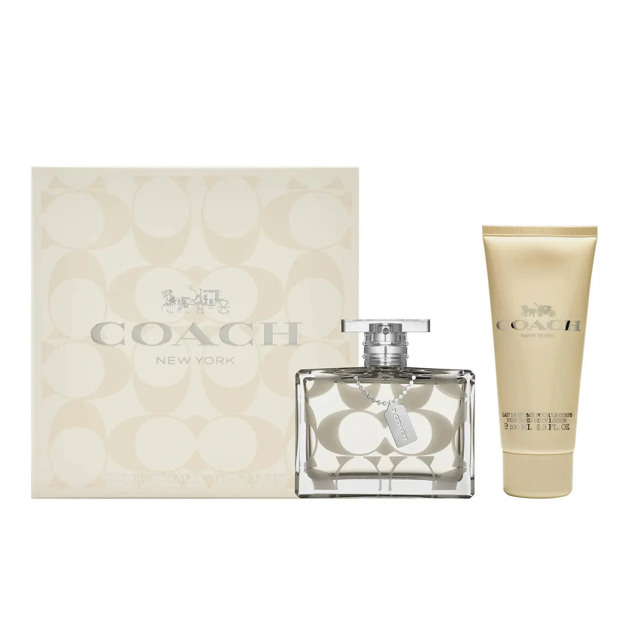 Coach Signature 2 Pcs Set For Women: 1 Oz Eau De Parfum Spray + 3.3 Body Lotion Coach