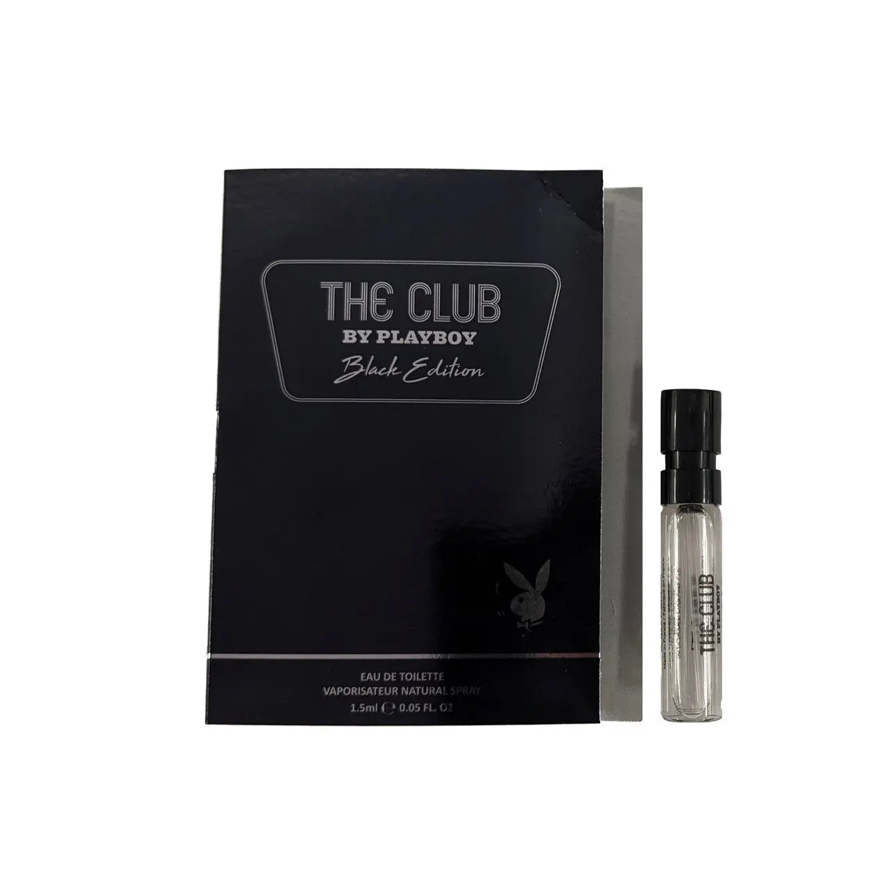 Playboy The Club Black Edition 0.05 Eau De Toilette Spray Vial For Men Playboy
