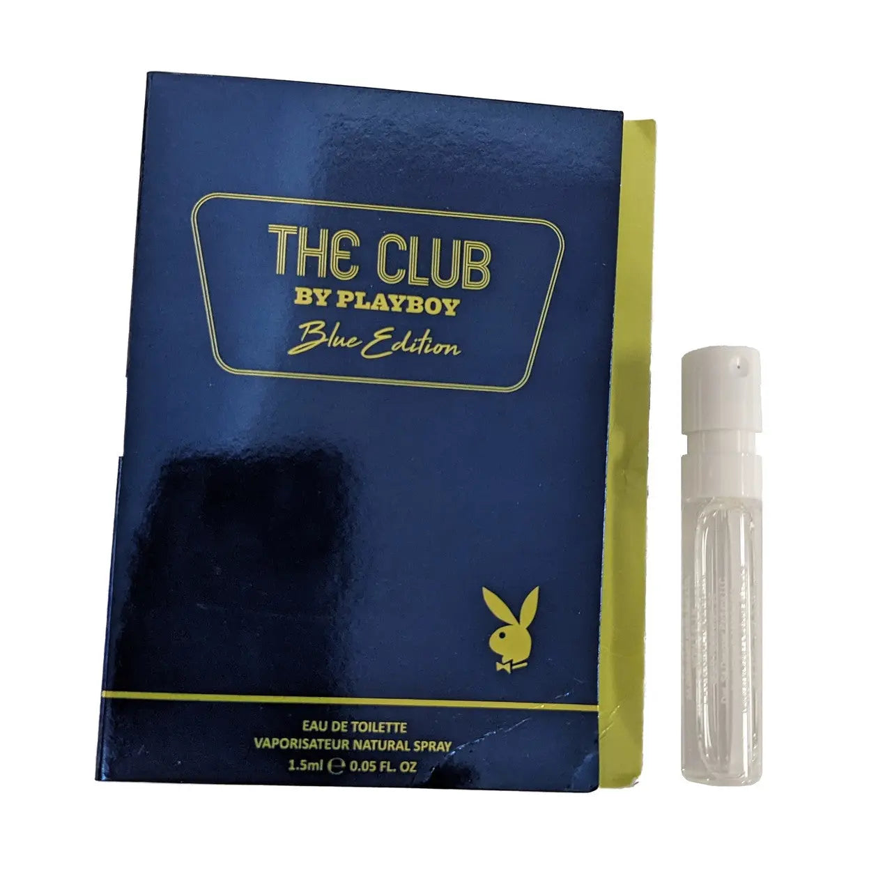 Playboy The Club Blue Edition 0.05 Eau De Toilette Spray Vial For Men Playboy