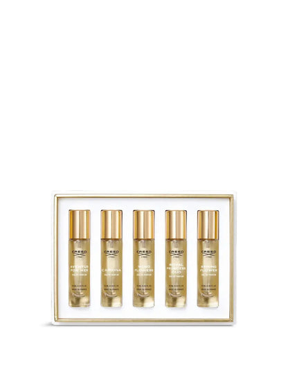 Creed 5 * 0.33 Eau De Parfum Spray Set For Women: Aventus For Her + Carmina + Wind Flowers + Royal Princess Oud + Spring Flower Creed