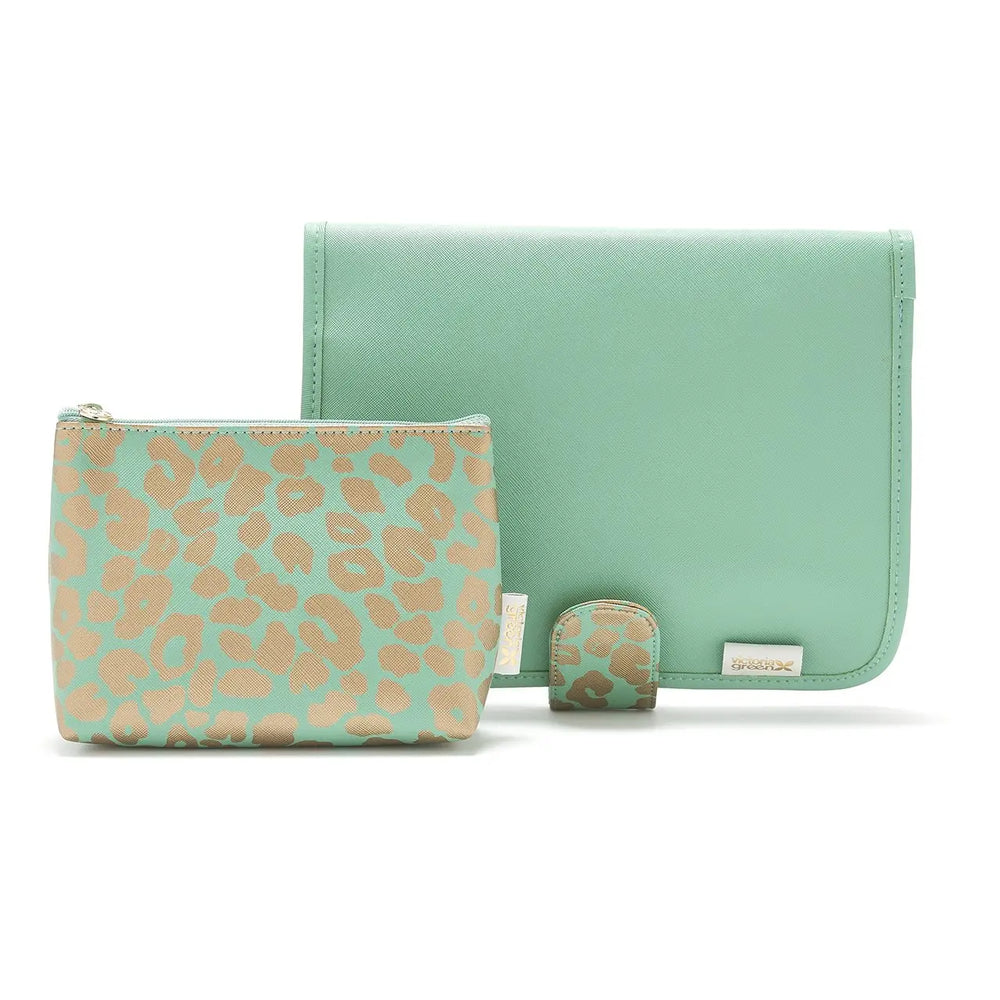 Victoria Green 'Kate' Hanging Beauty Bag in Jade Victoria Green