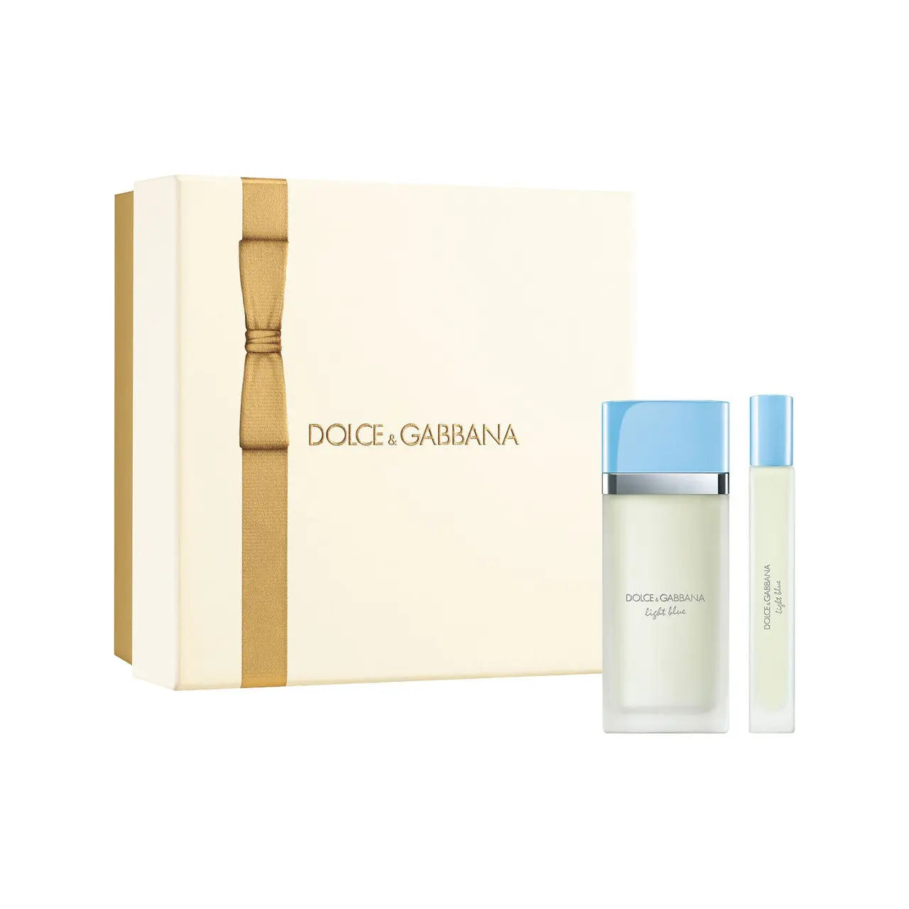 Dolce & Gabbana Light Blue 2 Pcs Set For Women: 3.38 Eau De Toilette Spray +  0.33 Eau De Toilette Spray Dolce and Gabbana