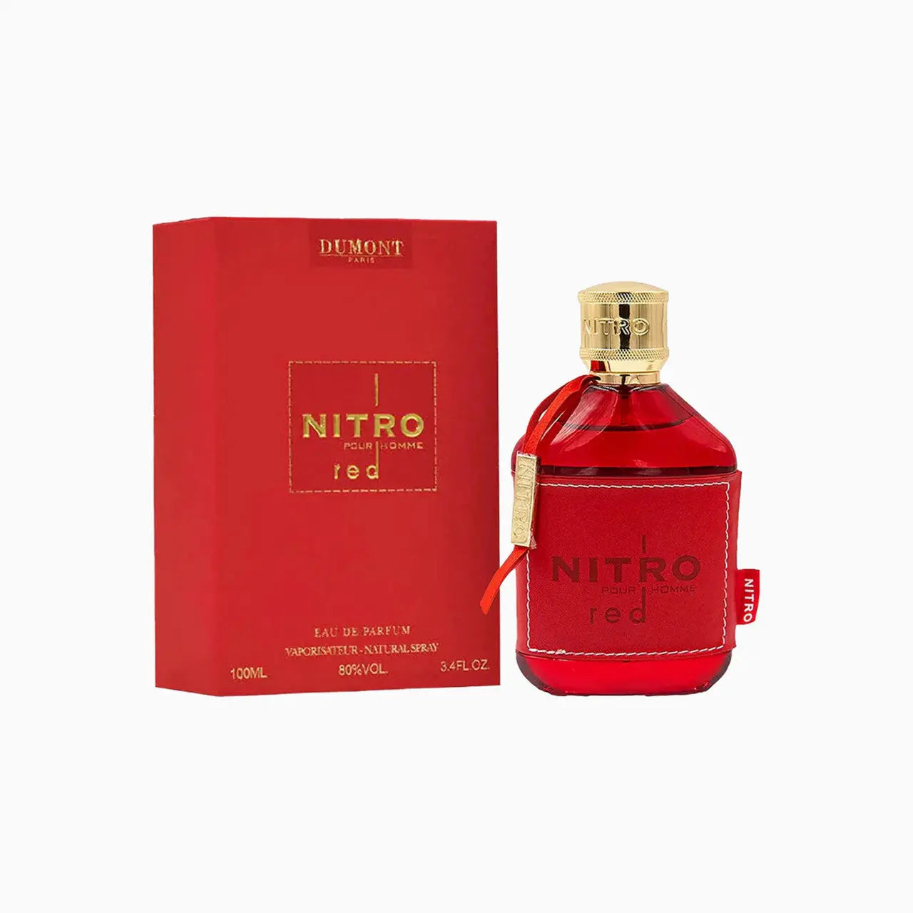 Nitro Red Dumont Paris Pour Homme 3.4 Eau De Parfum Spray Dumont Paris