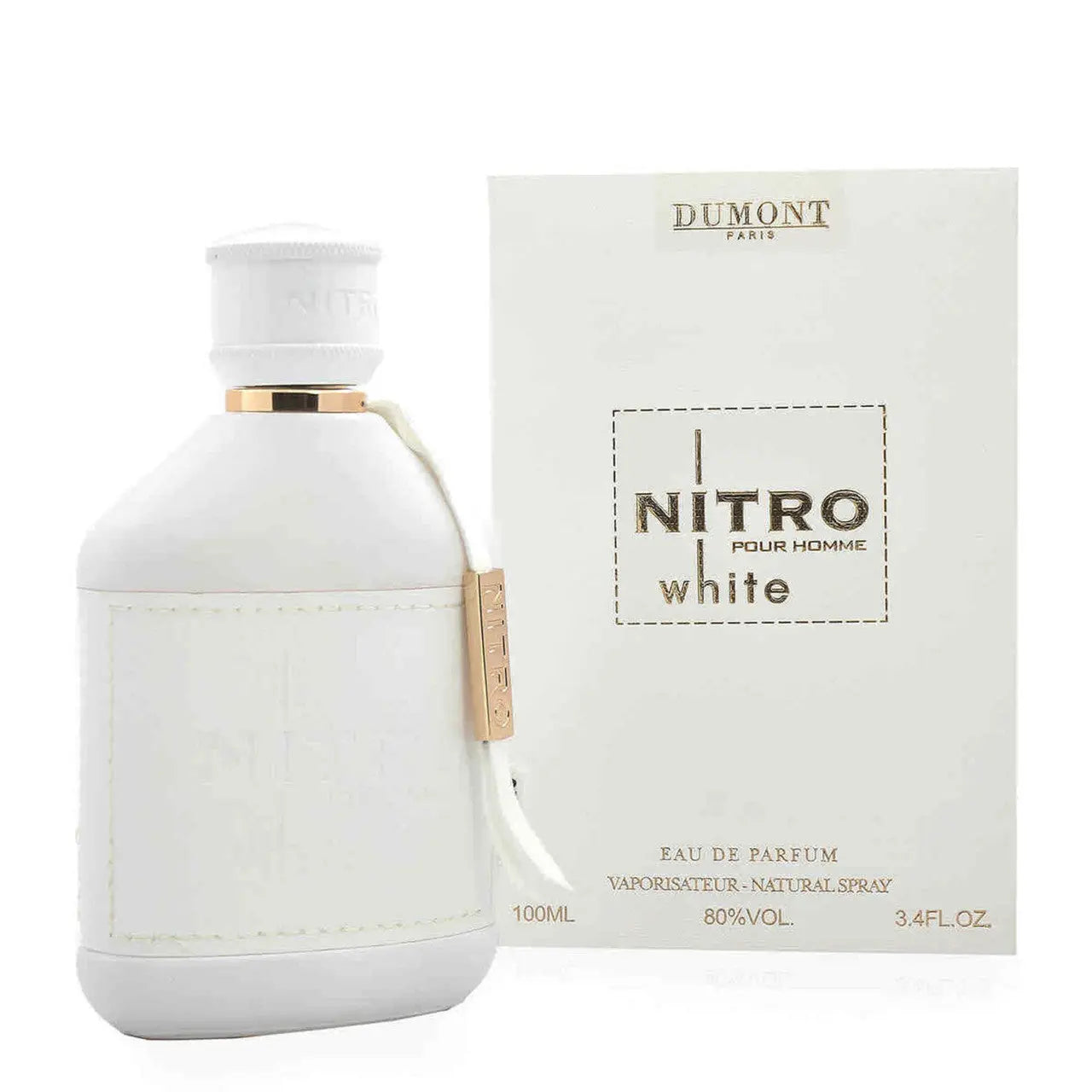 Nitro White Dumont Paris Pour Homme 3.4 Eau De Parfum Spray Dumont Paris