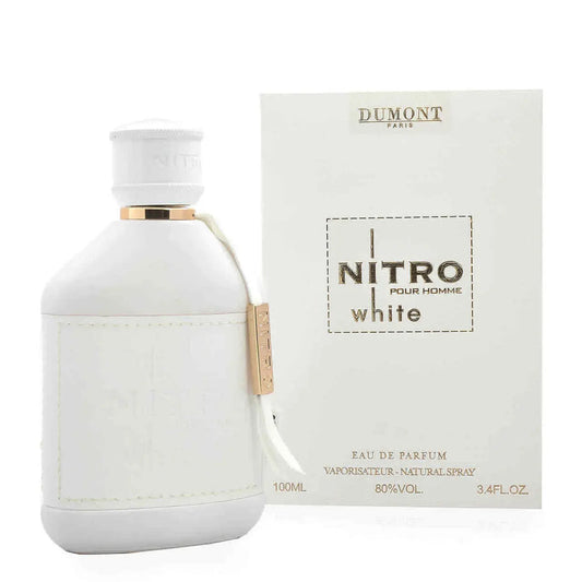 Nitro White Dumont Paris Pour Homme 3.4 Eau De Parfum Spray Dumont Paris
