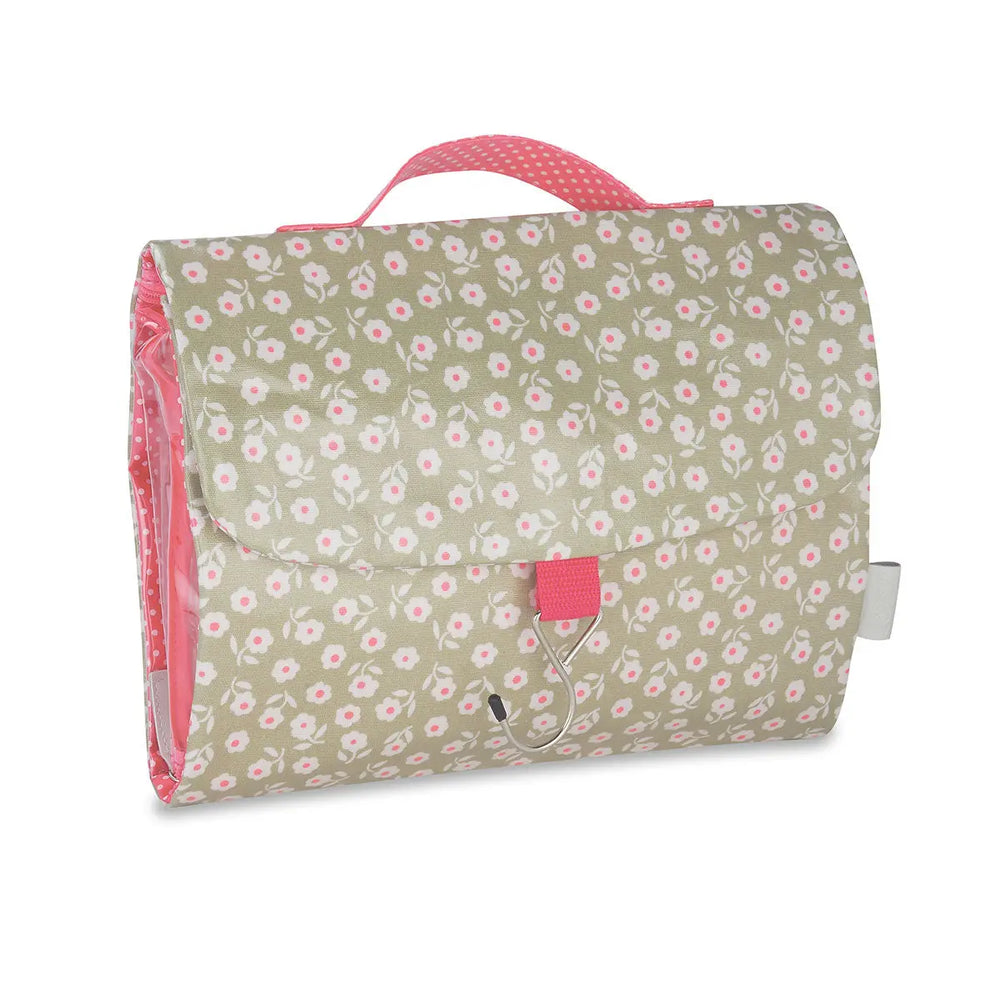 threefold hanging wash bag with hook