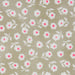 close up fabric detail of waterproof daisy sage 