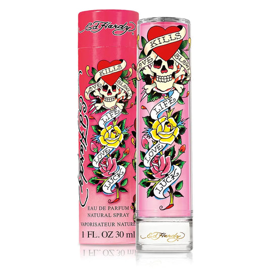 Ed Hardy 1 Oz Eau De Parfum Spray For Women Ed Hardy