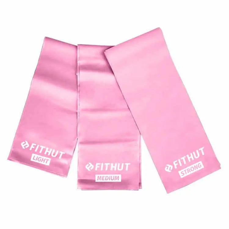 FITHUT 3 Resistance Band Set - Pink