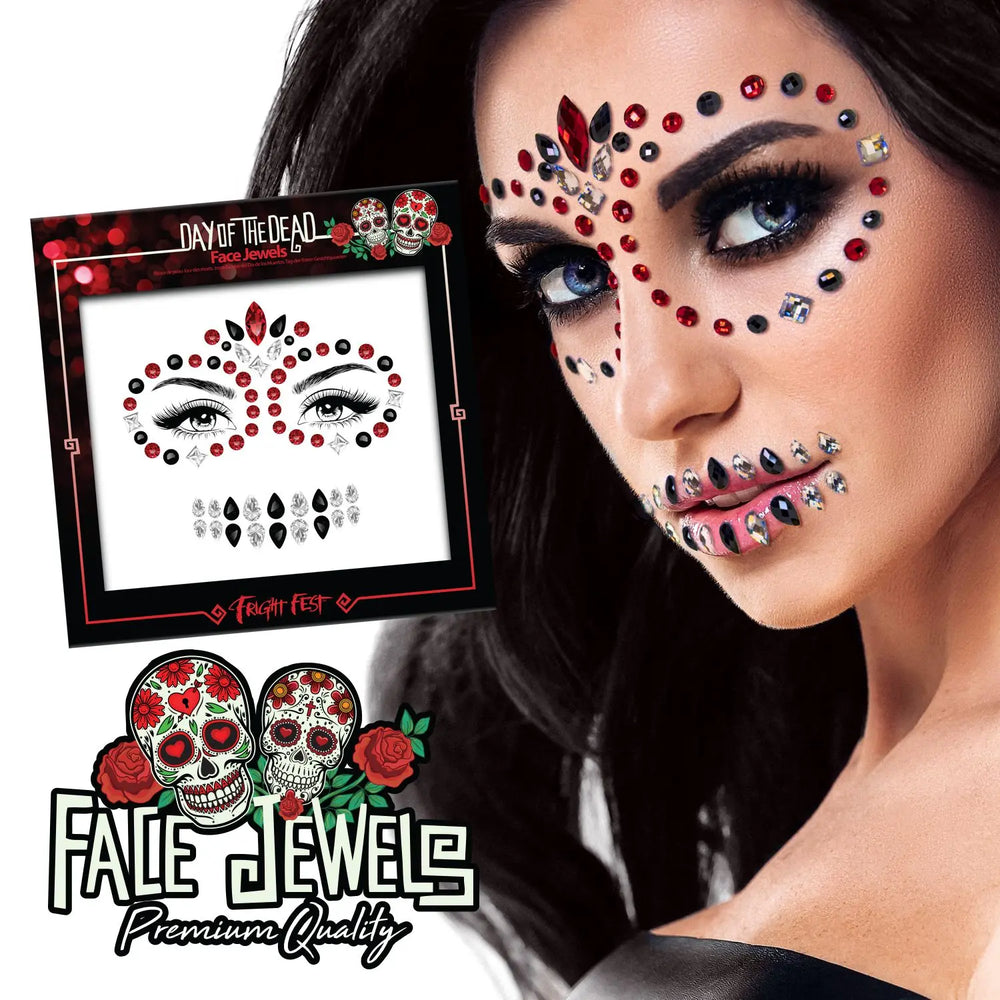 Fright Fest by PaintGlow Face Jewels - Various Styles - The Beauty Store