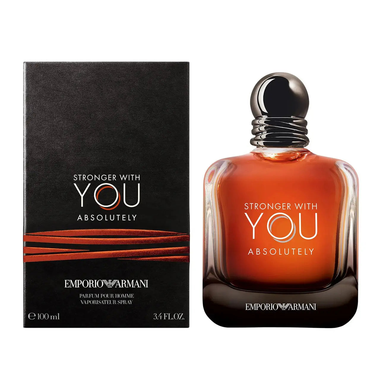 Armani Stronger With You Absolutely 3.4 Eau De Parfum Spray For Men Giorgio Armani