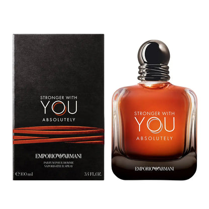 Armani Stronger With You Absolutely 3.4 Eau De Parfum Spray For Men Giorgio Armani