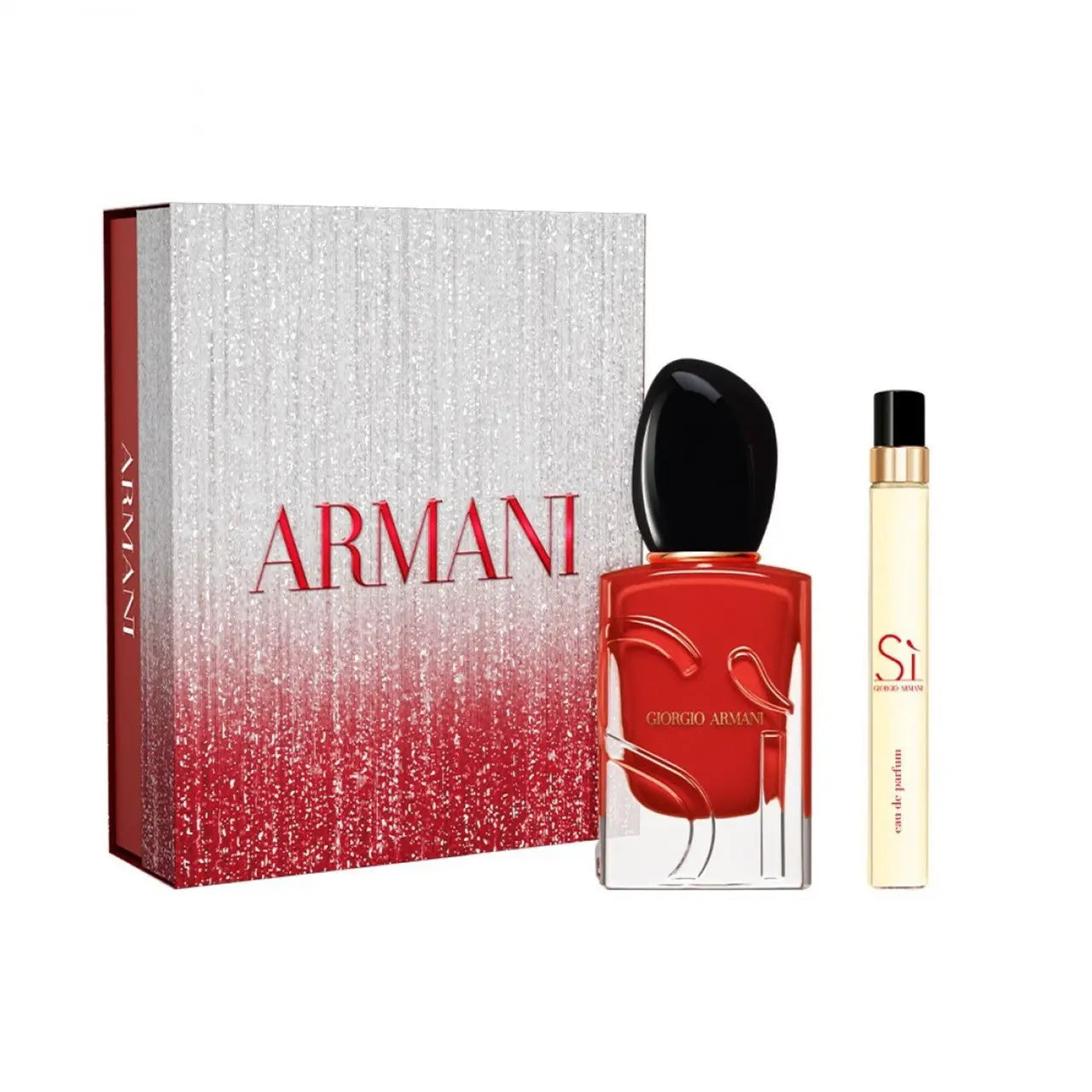 Armani Si Passione 2 Pcs Set For Women: 1.6 Eau De Parfum Spray + 0.33 Eau De Parfum Spray Giorgio Armani