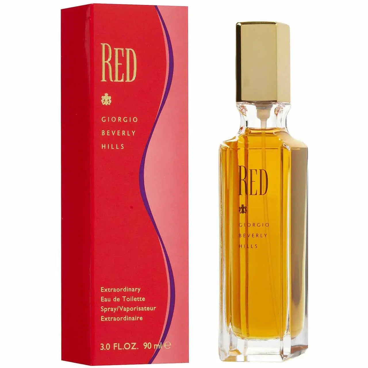 Giorgio Red 3 Oz Eau De Toilette Spray For Women Giorgio Beverly Hills