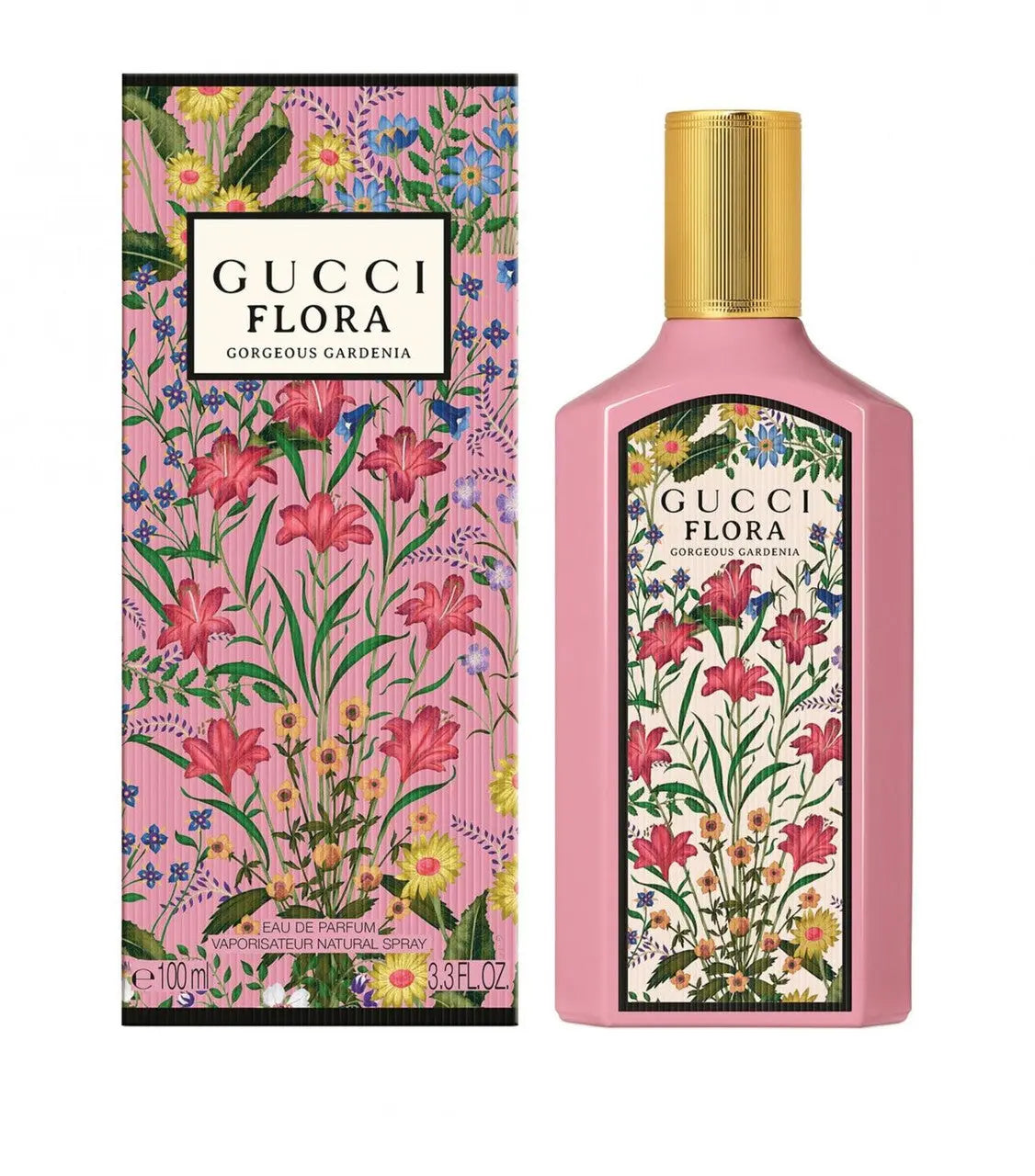 Gucci Flora Gorgeous Gardenia 3.3 Eau De Parfum Spray For Women (New) Gucci