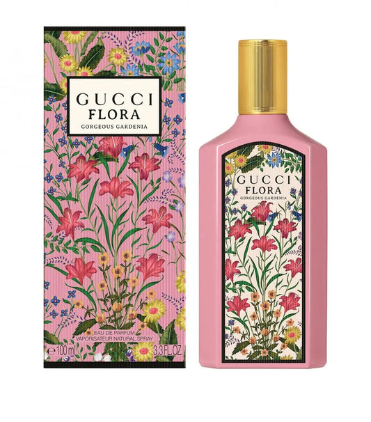 Gucci Flora Gorgeous Gardenia 3.3 Eau De Parfum Spray For Women (New) Gucci