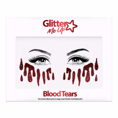 Glitter Me Up by PaintGlow Tattoo Sticker - Blood Tears