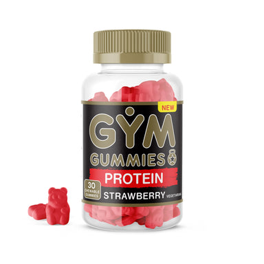Gym Gummies Protein Strawberry - 30 chewable gummies Gym gummies