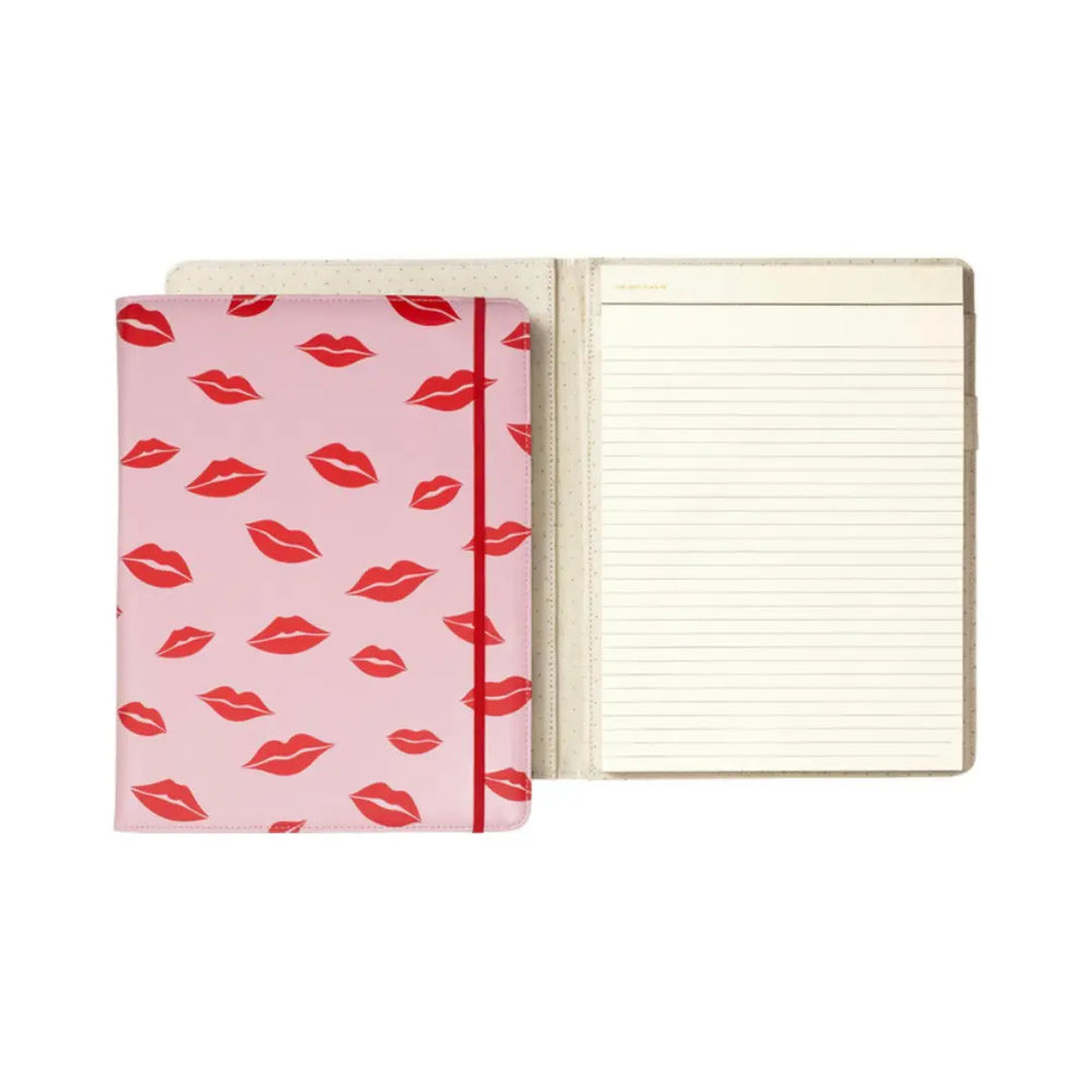 Kate Spade Lips Notebook Folio Organiser Kate Spade