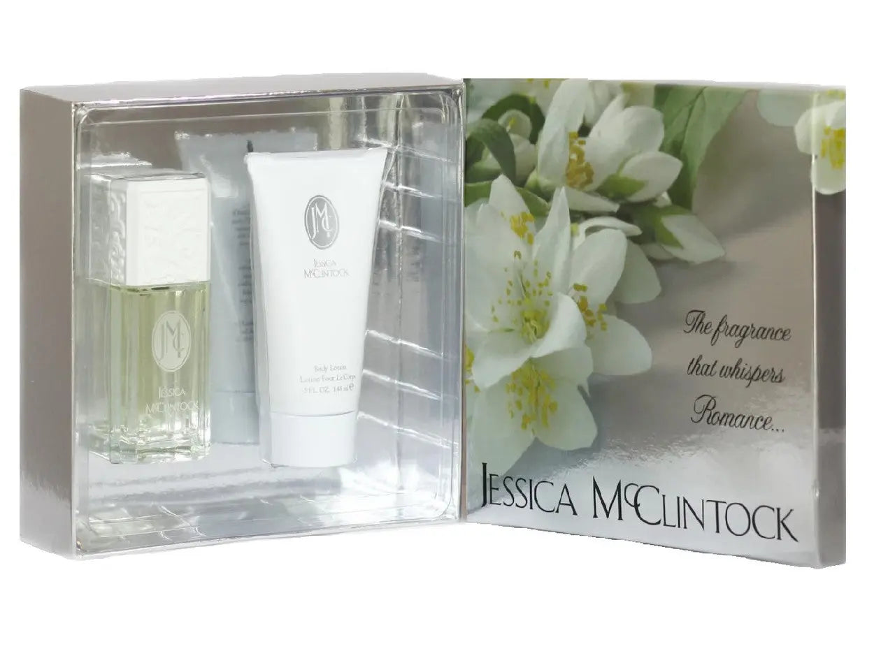 Jessica Mcclintock 2 Pcs Set: 3.4 Eau De Parfum Spray+ 5 Oz Body Lotion (Hard Box) Jessica Mcclintock