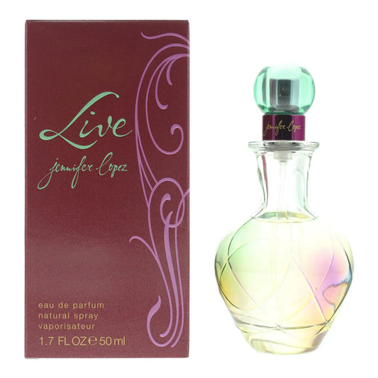J Lo Live 1.7 Eau De Parfum Spray For Women Jennifer Lopez