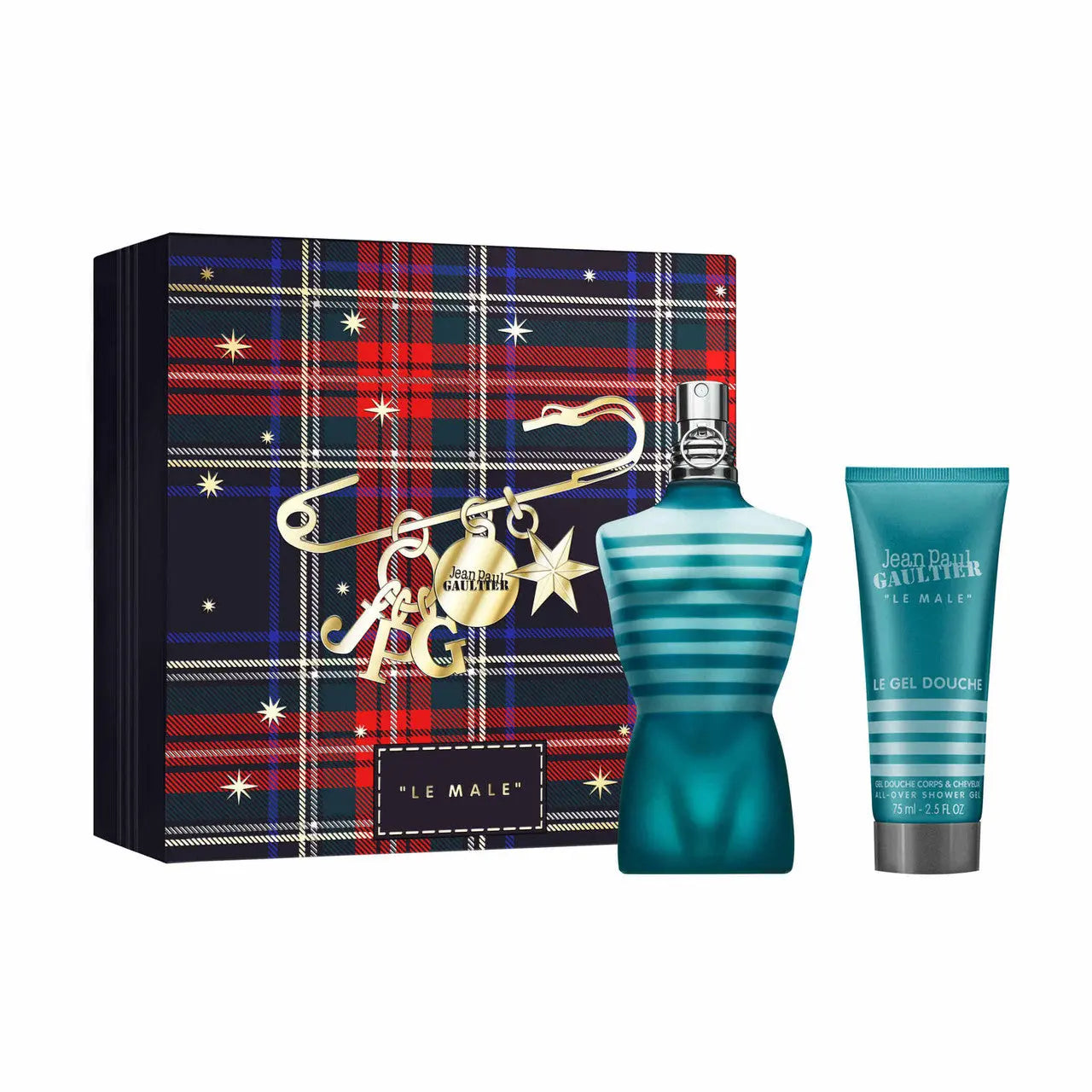 Jean Paul Gaultier Le Male 2 Pcs Set: 4.2 Eau De Toilette Spray + 2.5 Shower Gel Jean Paul Gaultier