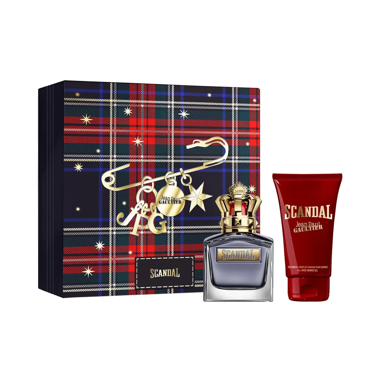 Jean Paul Gaultier Scandal 2 Pcs Set For Men: 3.4 Eau De Toilette Spray + 2.5 Shower Gel Jean Paul Gaultier