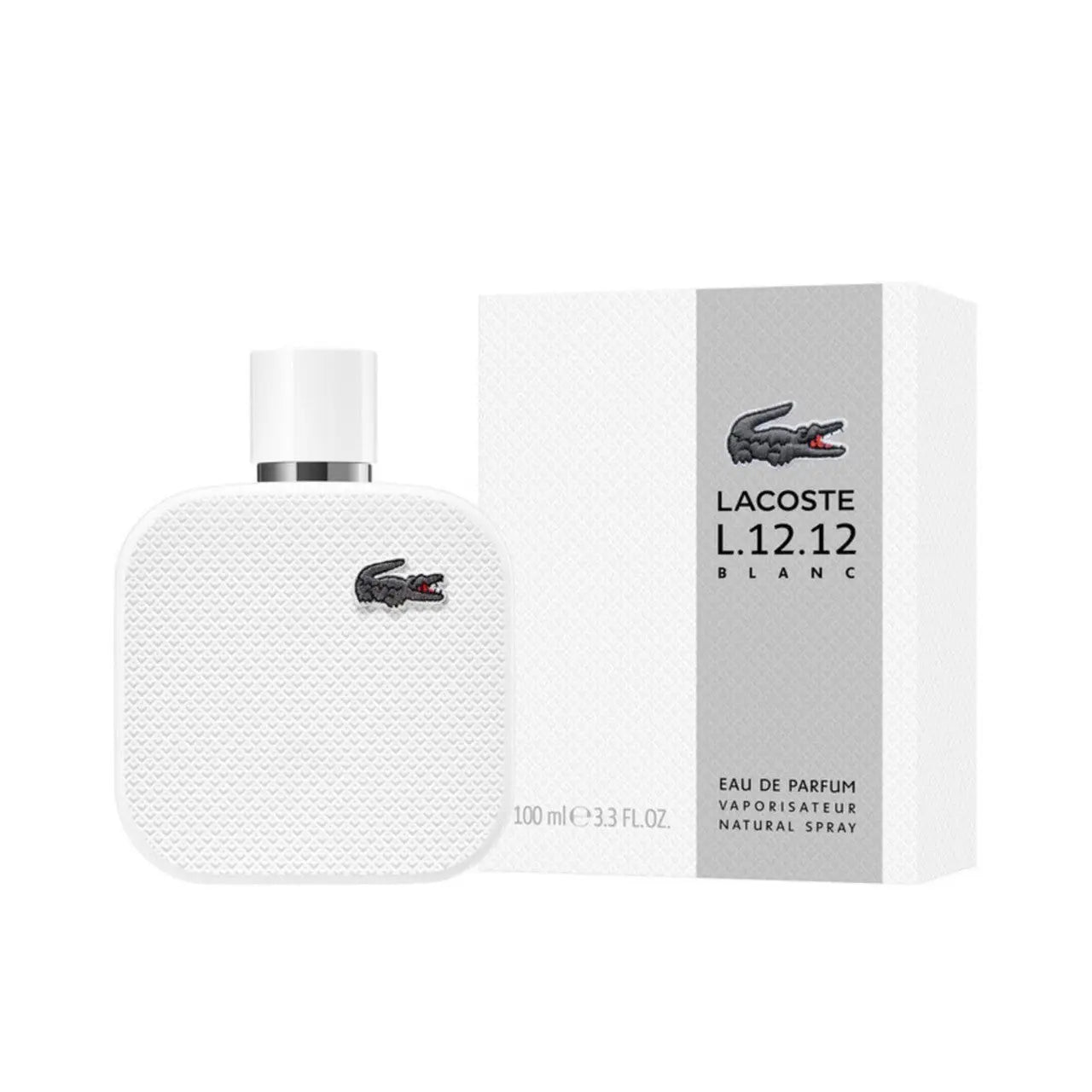 Lacoste L.12.12 Blanc 3.3 Eau De Parfum Spray For Men. Lacoste