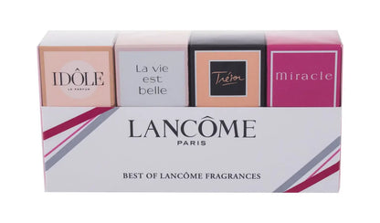 Lancome 4 Pcs Set Set Individually Boxed: Idole 0.16 Eau De Parfum + La Vie Est Belle 0.135 Eau De Parfum + Tresor 0.25 Eau De Parfum + Miracle 0.16 Eau De Parfum Lancome