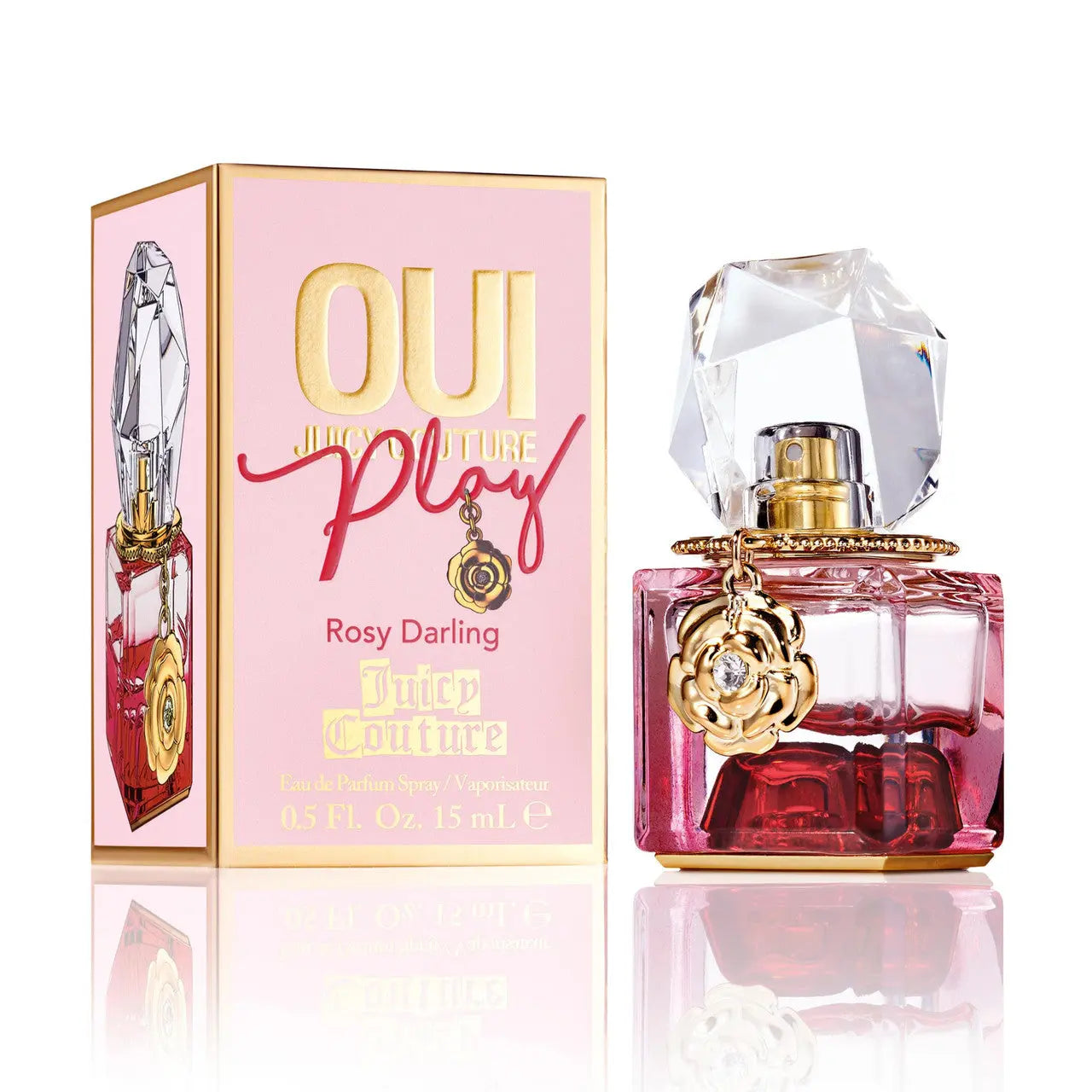 Juicy Couture Oui Play Rosy Darling 0.5 Eau De Parfum Spray For Women Juicy Couture