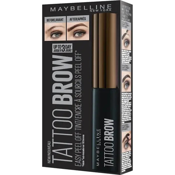 London Girl Brow Gel Tattoo Effect 03 Dark Brown - The Beauty Store