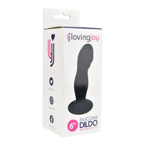 Loving Joy 6 Inch Silicone Dildo with Suction Cup Loving Joy