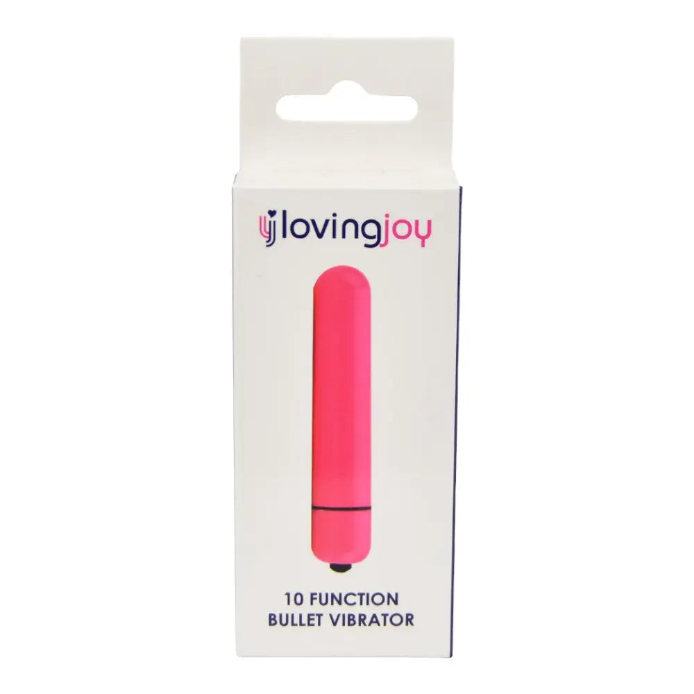 Loving Joy 10 Function Pink Bullet Vibrator Loving Joy