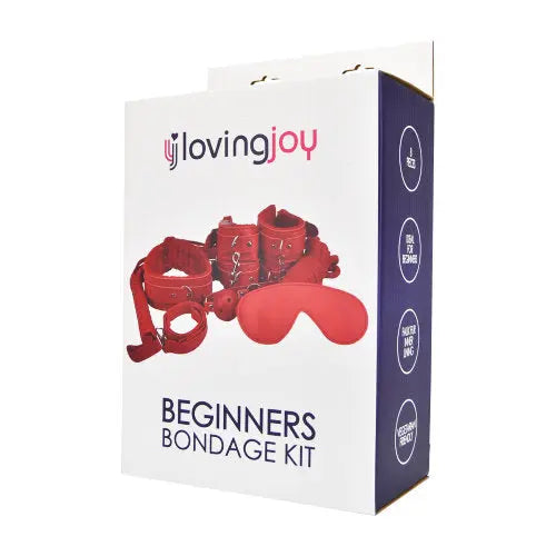 Loving Joy Beginner's Bondage Kit Red (8 Piece) Loving Joy