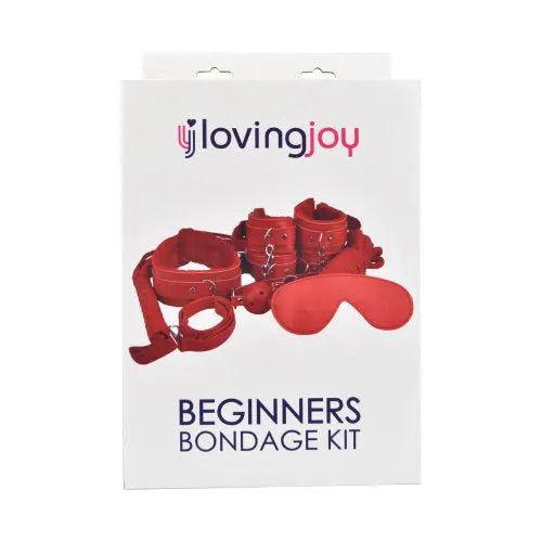 Loving Joy Beginner's Bondage Kit Red (8 Piece) Loving Joy