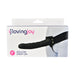 Loving Joy 9 Inch Hollow Strap On Black Loving Joy