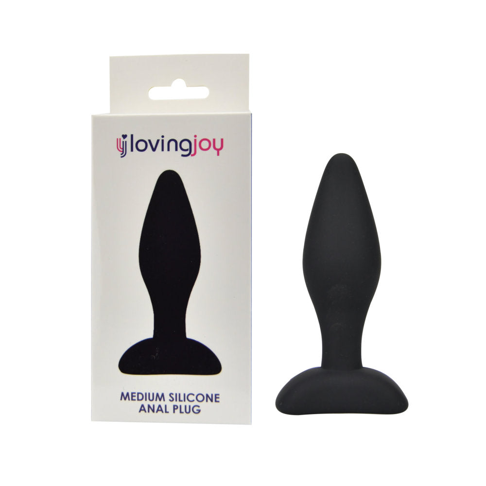 Loving Joy Silicone Anal Plug Medium Loving Joy