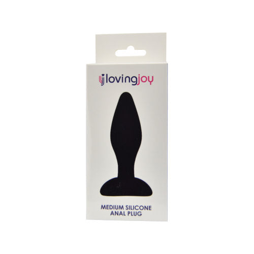 Loving Joy Silicone Anal Plug Medium Loving Joy