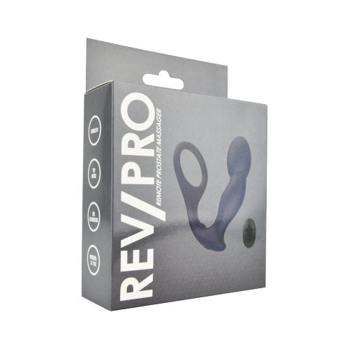 Rev-Pro Remote Controlled Silicone Prostate Massager REV