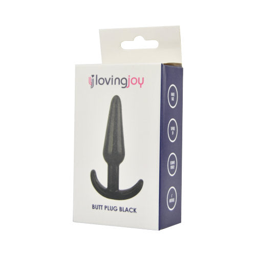 Loving Joy Butt Plug Black Loving Joy