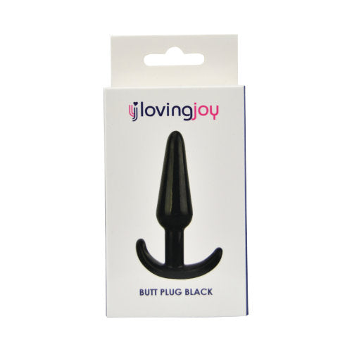 Loving Joy Butt Plug Black Loving Joy