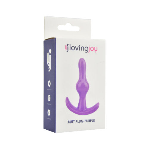 Loving Joy Butt Plug Purple Loving Joy