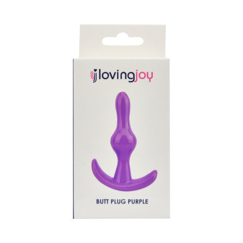 Loving Joy Butt Plug Purple Loving Joy