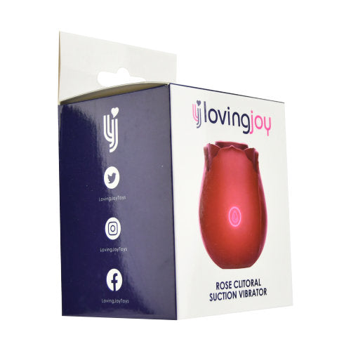 Loving Joy Rose Toy Clitoral Suction Vibrator Loving Joy